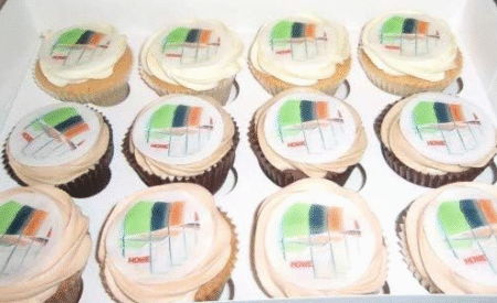 50 Personalised /Customised Round Pre-cut Wafer/ Icing; Photo, Image, Words, Football Club Logo Cupcake Toppers/Decorations -Free & Fast Shipping - Image 4