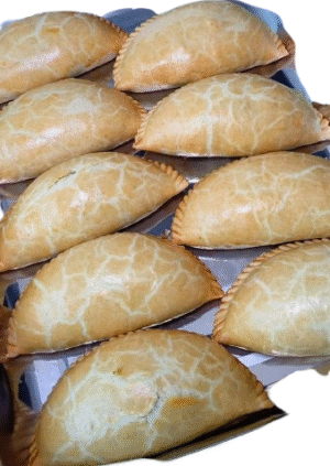 10 Large Freshly Baked Delicious Afro Meat Pies; Tested & Trusted Yummy Quality Nigerian Meatpies- Free & Fast Shipping