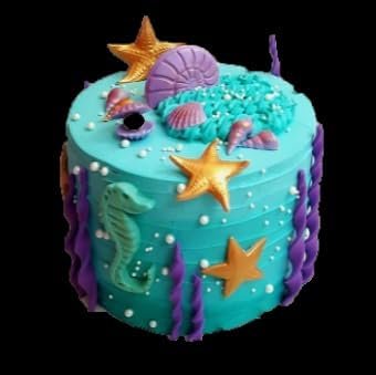 24 Stunning Assorted Edible Sugar Fondant Sea Shells Horse & Star Fishes; Gold Luster; 3.8cm to 1.3cm; Mermaid, Beach Theme Wedding, Birthday, Christmas etc Cake/Cupcake Toppers/Decoration- Free & Fast Shipping - Image 5