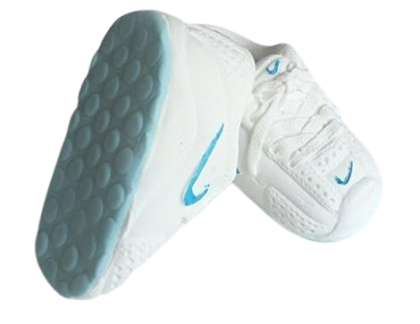 Customise Colour -Large Edible Sugar Fondant Running Shoes/Football Booties (10cm), Handmade Boys/Girls, Men/Ladies Birthday, Baby Shower, Christening, Graduation; 3D Figure Cake Topper/Decoration -Free & Fast Next Day Shipping - Image 8