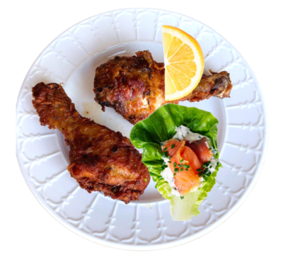 8 or 32 Pieces of Scrumptious Freshly Fried Flavourful Chicken Drumsticks; Ready To Eat, For your Enjoyment, As a side, Lunch, Dinner, Snack, Party Share -Free & Fast Next Day Shipping - Image 4