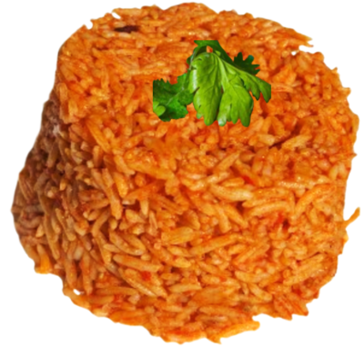 4-12 Packs of Fresh, Rich And Flavourful Authentic Afro/Nigerian Jollof Rice 450ML. Vegetarian Friendly, Ready To Eat Pre-packed Lunch/Dinner/ Party Share - Free & Fast Next Day Shipping
