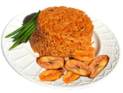 4-12 Packs of Fresh, Rich And Flavourful Authentic Afro/Nigerian Jollof Rice 450ML. Vegetarian Friendly, Ready To Eat Pre-packed Lunch/Dinner/ Party Share - Free & Fast Next Day Shipping - Image 5