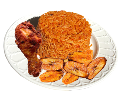 4-12 Packs of Fresh, Rich And Flavourful Authentic Afro/Nigerian Jollof Rice 450ML. Vegetarian Friendly, Ready To Eat Pre-packed Lunch/Dinner/ Party Share - Free & Fast Next Day Shipping - Image 7