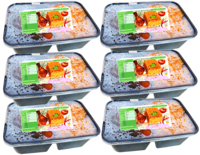 5-18 Packs of Fresh, Rich and Flavourful Authentic Afro/Nigerian Jollof Rice & Chicken; 750ML Ready To Eat Pre-packed Lunch/Dinner/ Party Share - Free & Fast Next Day Shipping - Image 2