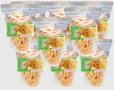 6-12 Packs Scrummy Crunchy and Rich Afro Chin Chin (Sweet Pastries); Chinchin Snack- Free & Fast Next Day Shipping - Image 8