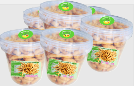 6-12 Packs Scrummy Crunchy and Rich Afro Chin Chin (Sweet Pastries); Chinchin Snack- Free & Fast Next Day Shipping - Image 7