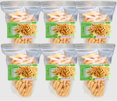6-12 Packs Scrummy Crunchy and Rich Afro Chin Chin (Sweet Pastries); Chinchin Snack- Free & Fast Next Day Shipping - Image 6