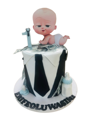 Large Edible Sugar Fondant 3D Baby Feeding Bottle (10cm), Handmade Boys/Girls, Baby Shower, Christening,1st Birthdays; Novelty Figure Cake Topper/Decoration -Free & Fast Next Day Shipping - Image 3