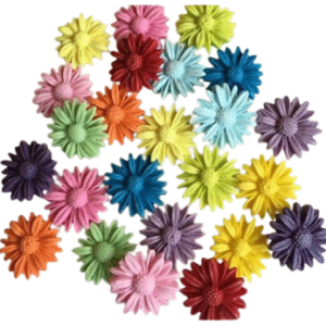 24 Beautiful Edible Sugar Daisy Flowers 2.5cm; Multi Mixed Colour or Choose colour Handmade Wedding Birthday, Etc Cake/Cupcake Toppers/Decorations -Free & Fast Shipping