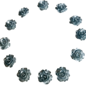 Customize Color; 24 Beautiful Edible Sugar Fondant Rose Flowers; 2cm Handmade Birthday, Wedding/Anniversary, Baby/Bridal Shower, Easter, Mother’s Day Christmas, Etc Cake/Cupcake Toppers/Decorations -Free & Fast Shipping-