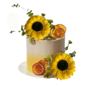 Customize Colour; 2 X Large Beautiful Edible Sugar Fondant Sunflowers/Gerbera/Daisy (not wired). Wedding/Anniversary, Mothers Day, Birthday, Baby/Bridal Shower, Etc Cake Toppers/Decorations. 9.5cm Each -Free & Fast Shipping-