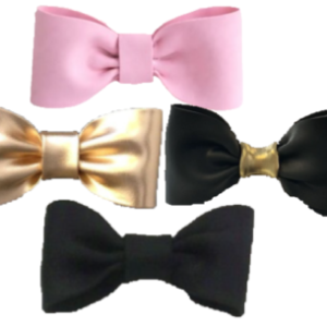 Customise Colour-1 Large Edible Sugar Fondant Bow; 3D, Men Bow-Tie, Ladies, Boys & Girls, Baby, Cake Topper /Decoration; 12cm- Free & Fast Shipping